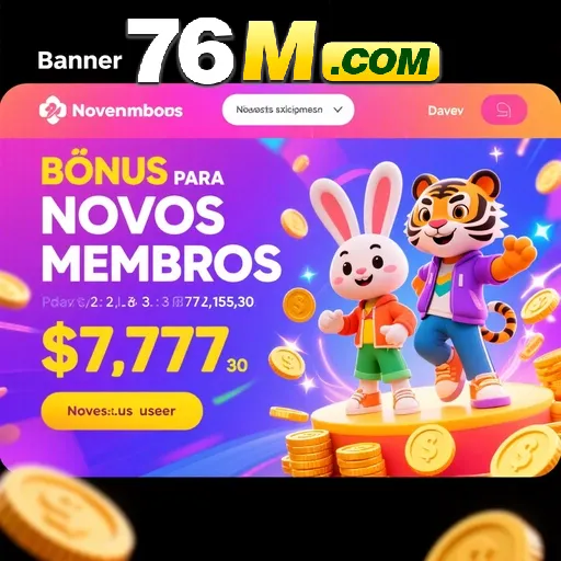 76M Indique amigos para receber um bônus